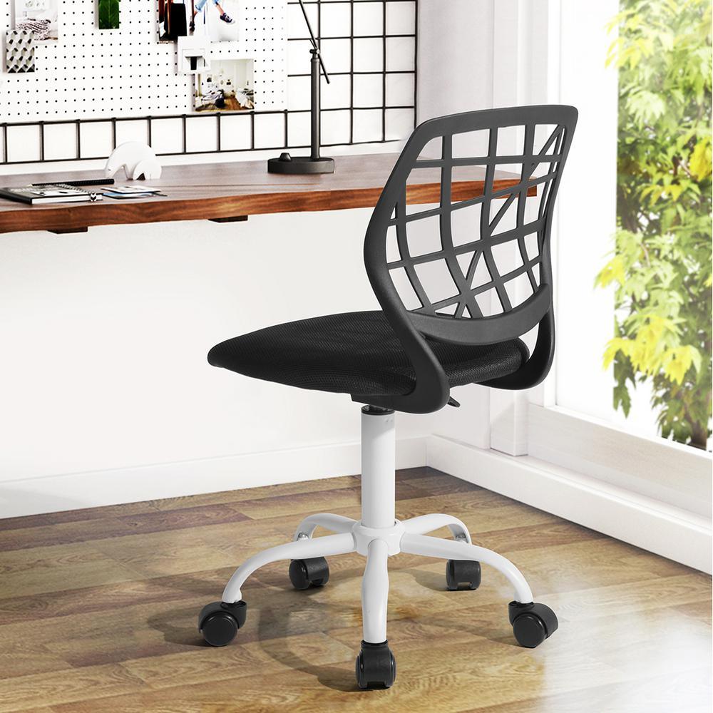 Green Porch and Den Nazaneen Cut-out Armrest Office Task Chair - Super Arbor
