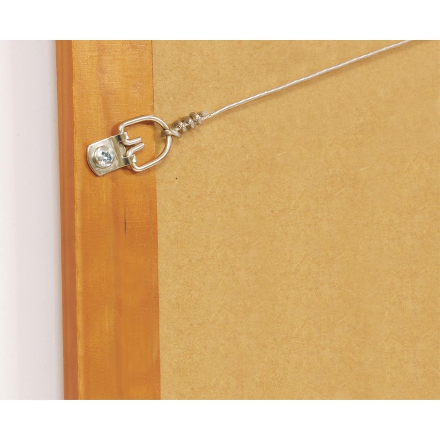 Hillman AnchorWire Steel Zinc Small D-Ring Hanger, 1 lb Capacity, 4-Pack