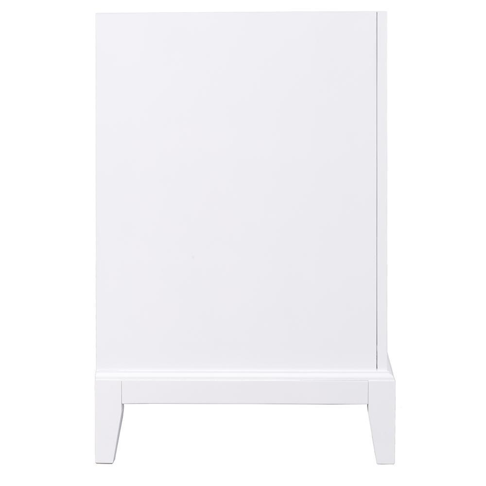 Shaelyn 30 in. W x 21.75 in. D Vanity Cabinet Only in White - Super Arbor