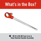 OO-R and OO-RB Cast-Iron and Steel Ratchet Handle Assembly