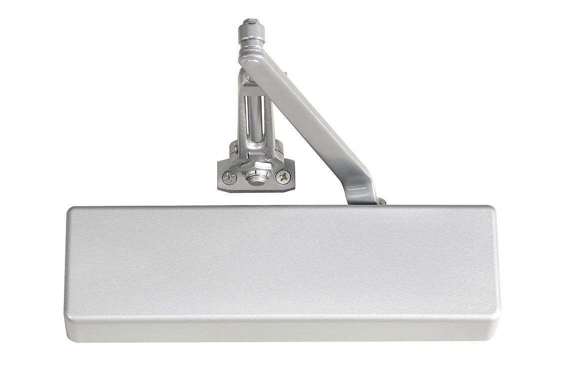 ASSA ABLOY ACCENTRA Grade 1 Heavy Duty Door Closer, Aluminum Finish