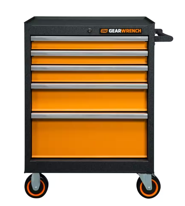 26 in. 5-Drawer GSX Series Rolling Tool Cabinet