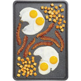 The Rock 18 in. Aluminum Nonstick Reversible Stovetop Griddle