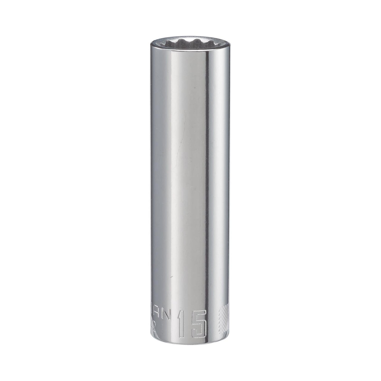Craftsman 15mm Metric Deep Socket - 12 Point, 1/2" Drive