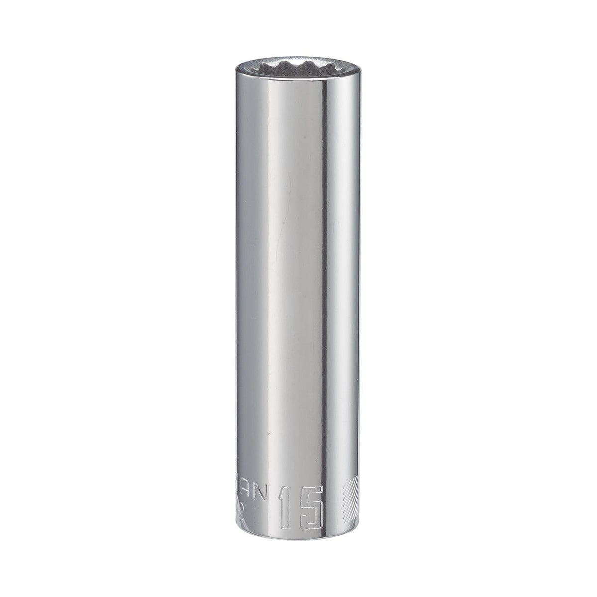 Craftsman 15mm Metric Deep Socket - 12 Point, 1/2" Drive