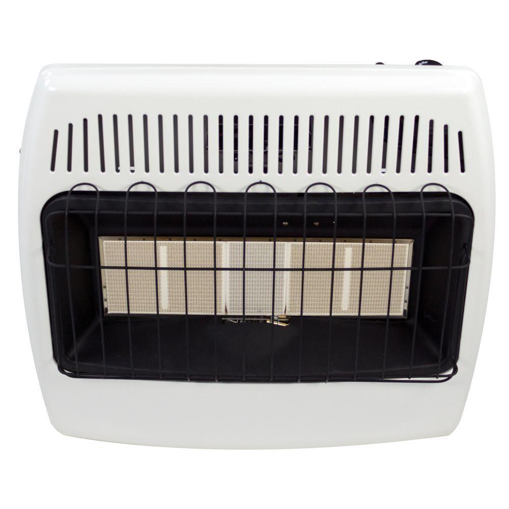 30,000 BTU Natural Gas Infrared Natural Gas Wall Heater - Super Arbor