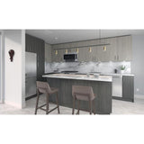 Cambridge 15-in W x 36-in H x 12-in D Grey Nordic Wood Engineered Wood Door Wall Stock Cabinet