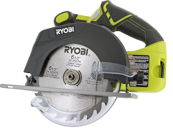 18-Volt ONE+ Cordless 6-1/2 in. Circular Saw with Lithium-Ion 2.0 Ah Battery and Dual Chemistry IntelliPort Charger