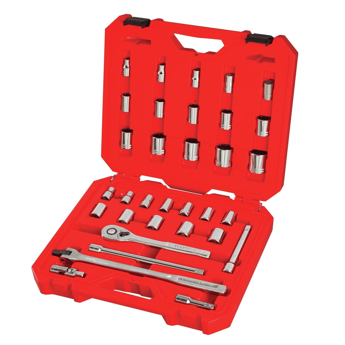 Craftsman 33-Piece 1/2 in. Drive Metric and SAE Mechanic's Tool Set