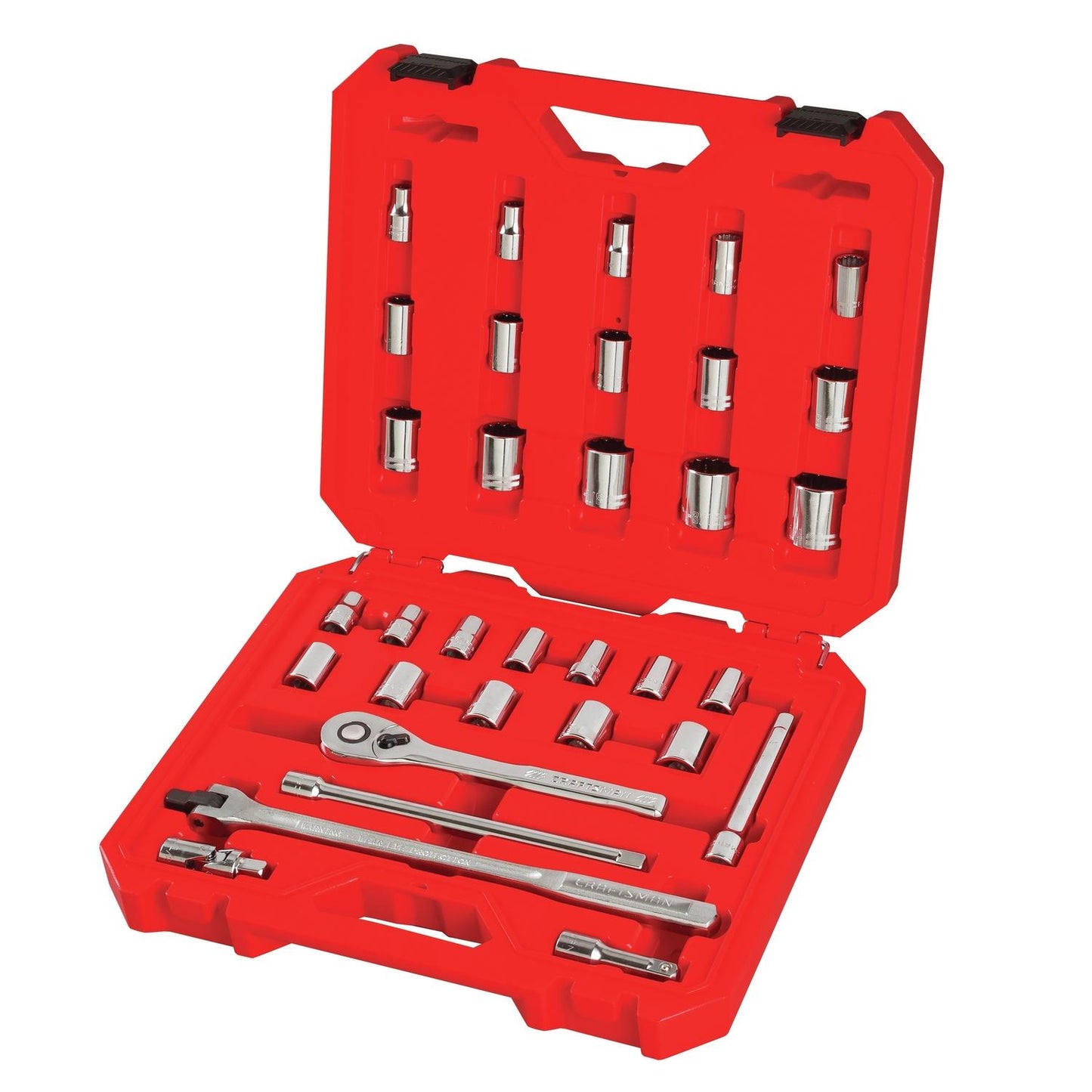 Craftsman 33-Piece 1/2 in. Drive Metric and SAE Mechanic's Tool Set