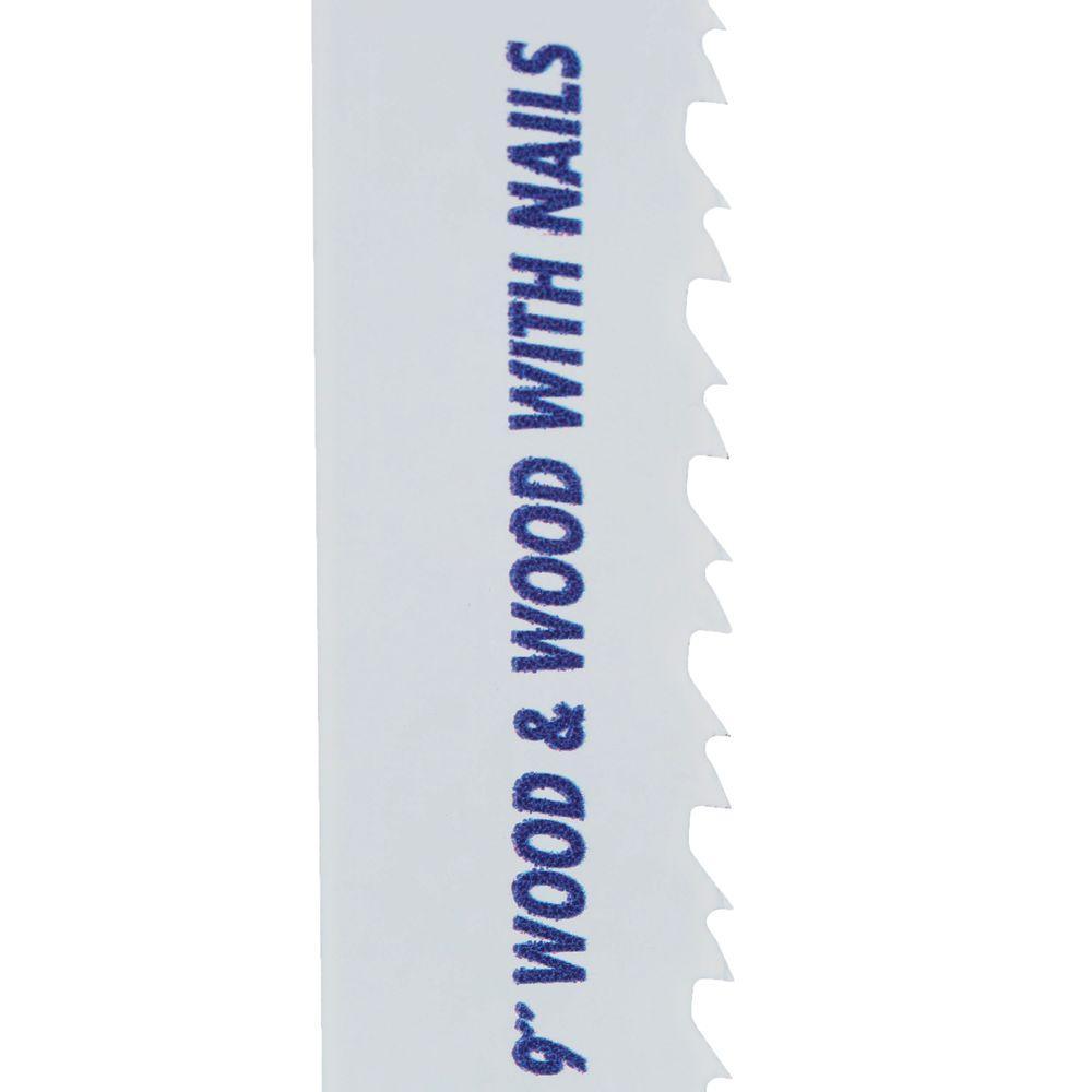 Wood and Metal Cutting Reciprocating Saw Blade Set (6-Piece) - Super Arbor