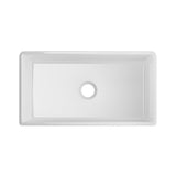 Fireclay 33 in. Single Bowl Apron-Front Farmhouse Kitchen Sink - Super Arbor