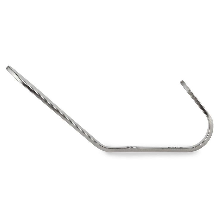 4-7/8 in. (123 mm) Brushed Nickel Decorative Hook