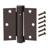 3-1/2 in. Oil-Rubbed Bronze Adjustable Spring Door Hinge