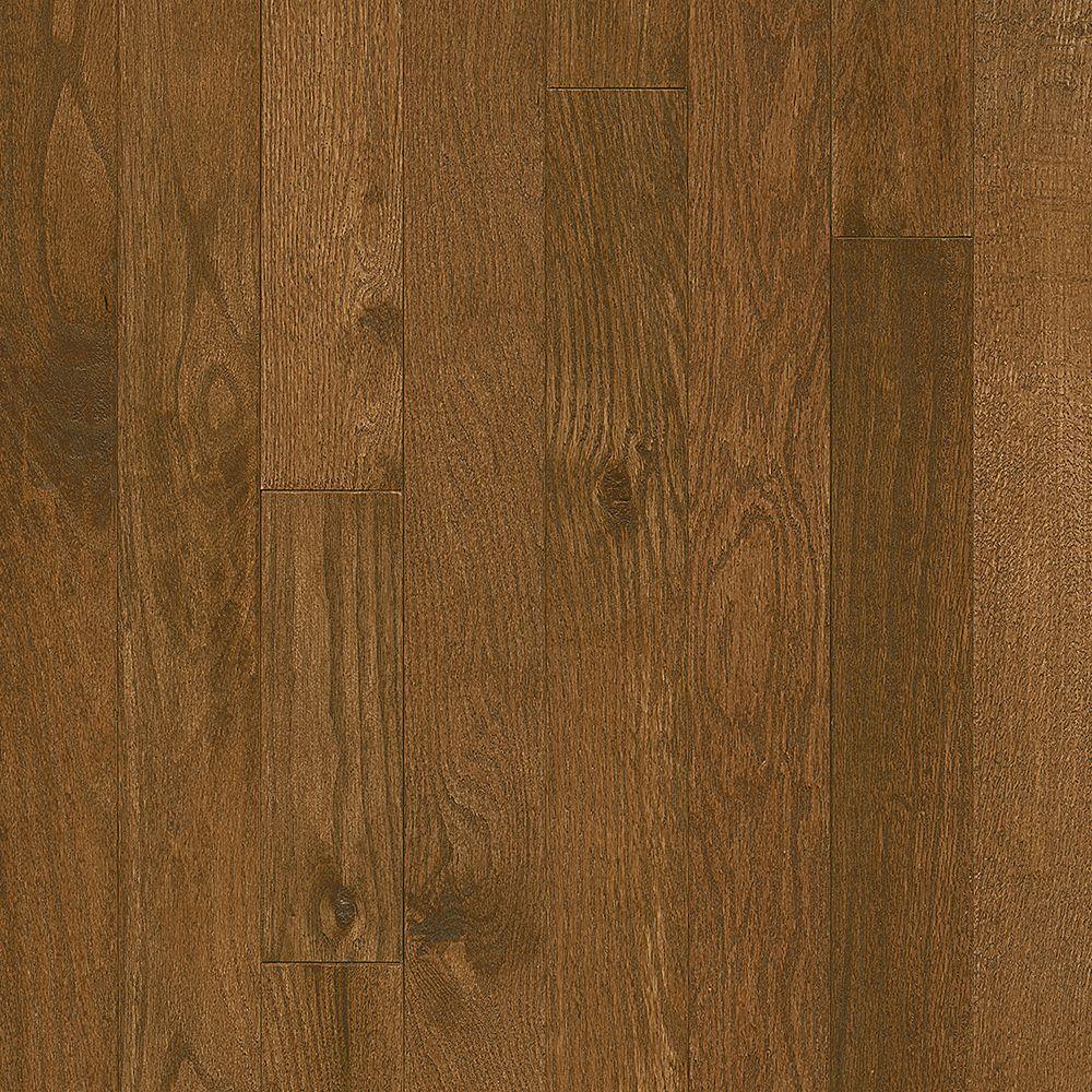 Bruce Plano Oak Gunstock 3/4 in. Thick x 3-1/4 in. Wide x Varying Length Solid Hardwood Flooring (22 sq. ft. / case) - Super Arbor