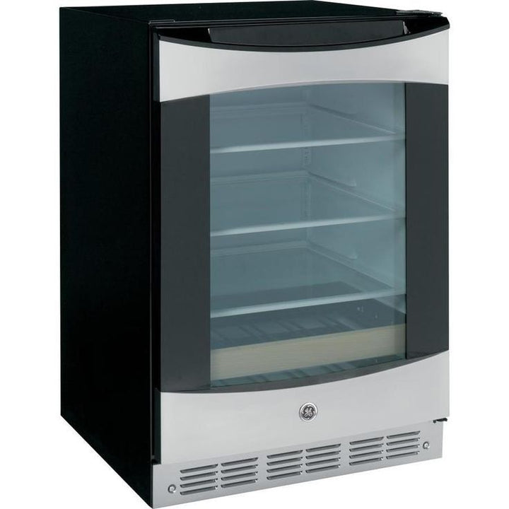GE Profile 150-Can Capacity (5.3-cu ft) Residential Stainless Steel Freestanding Beverage Center