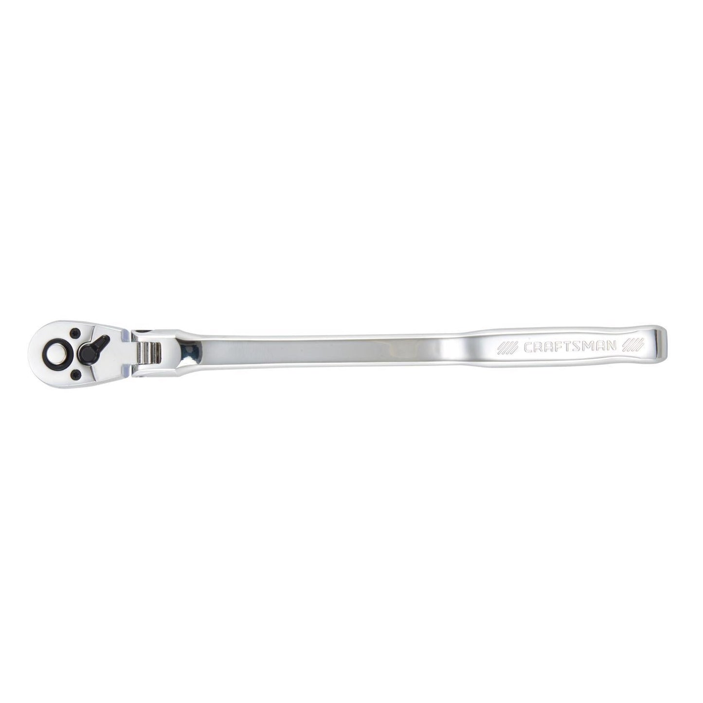 Craftsman 3/8 in. Drive SAE Bent Handle Flex Head Ratchet, 72 Teeth