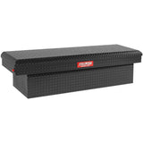 Weather Guard 71.38 in. Diamond Plate Aluminum Full Size Crossbed Truck Tool Box - Super Arbor