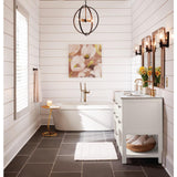 Modern 26 in. x 32 in. Mirror in Brushed Nickel - Super Arbor
