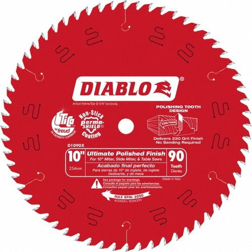 Diablo AMPED Steel Demon Carbide Teeth Reciprocating Saw Blade for Thick Metal 9" 8 TPI