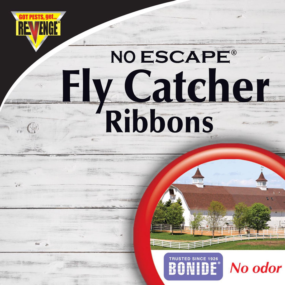 Bonide Revenge No Escape Fly Catcher Ribbons, 10-Pack