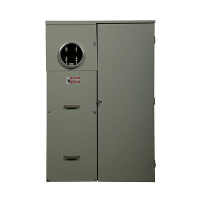 400 Amp 42-Space 42-Circuit Type CH Meter Socket and Main Breaker Load Center - Super Arbor