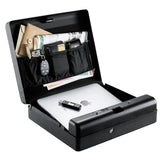 MicroVault Extra-Large Biometric Personal Security Handgun Safe with Fingerprint Reader - Super Arbor