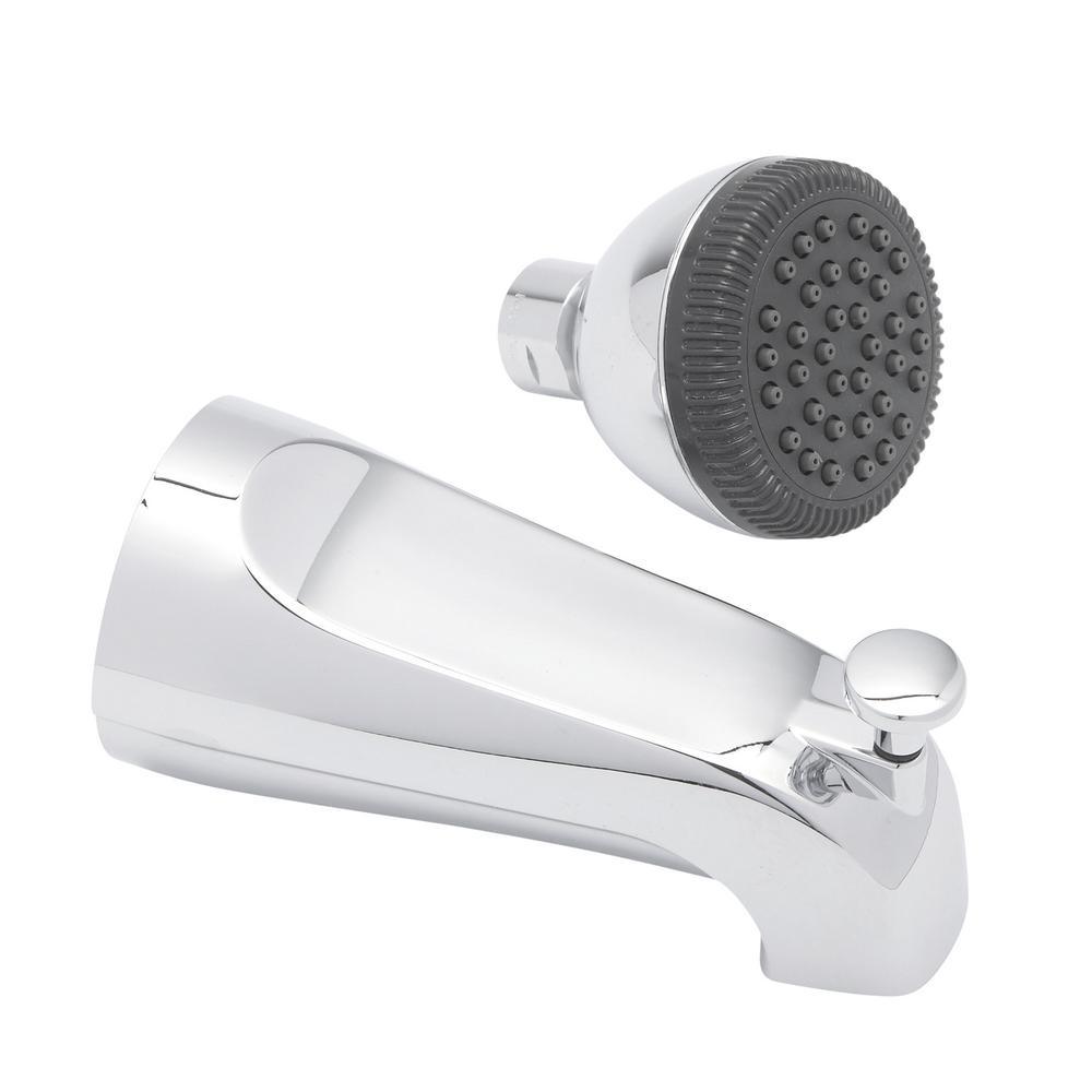 Colony Soft 2-Handle 1-Spray Tub and Shower Faucet in Polished Chrome (Valve Included) - Super Arbor