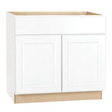Hampton Assembled 24 x 34.5 x 21 in. Bathroom Vanity Base Cabinet in Natural Hickory