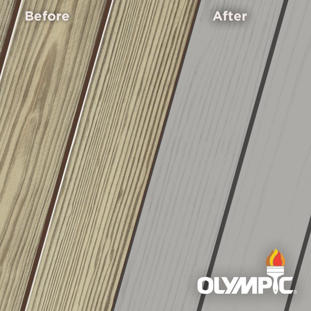 Olympic Maximum 5 gal. Stonehedge Solid Color Exterior Stain and Sealant in One - Super Arbor