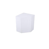 Threespine Ready to Assemble 36 in. x 12 in. x 30 in. Wall Stock Corner Kitchen Cabinet in Shaker White Wood