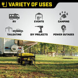 CHAMPION POWER EQUIPMENT 4375/3500-Watt Gasoline Powered RV Ready Portable Generator (EPA)
