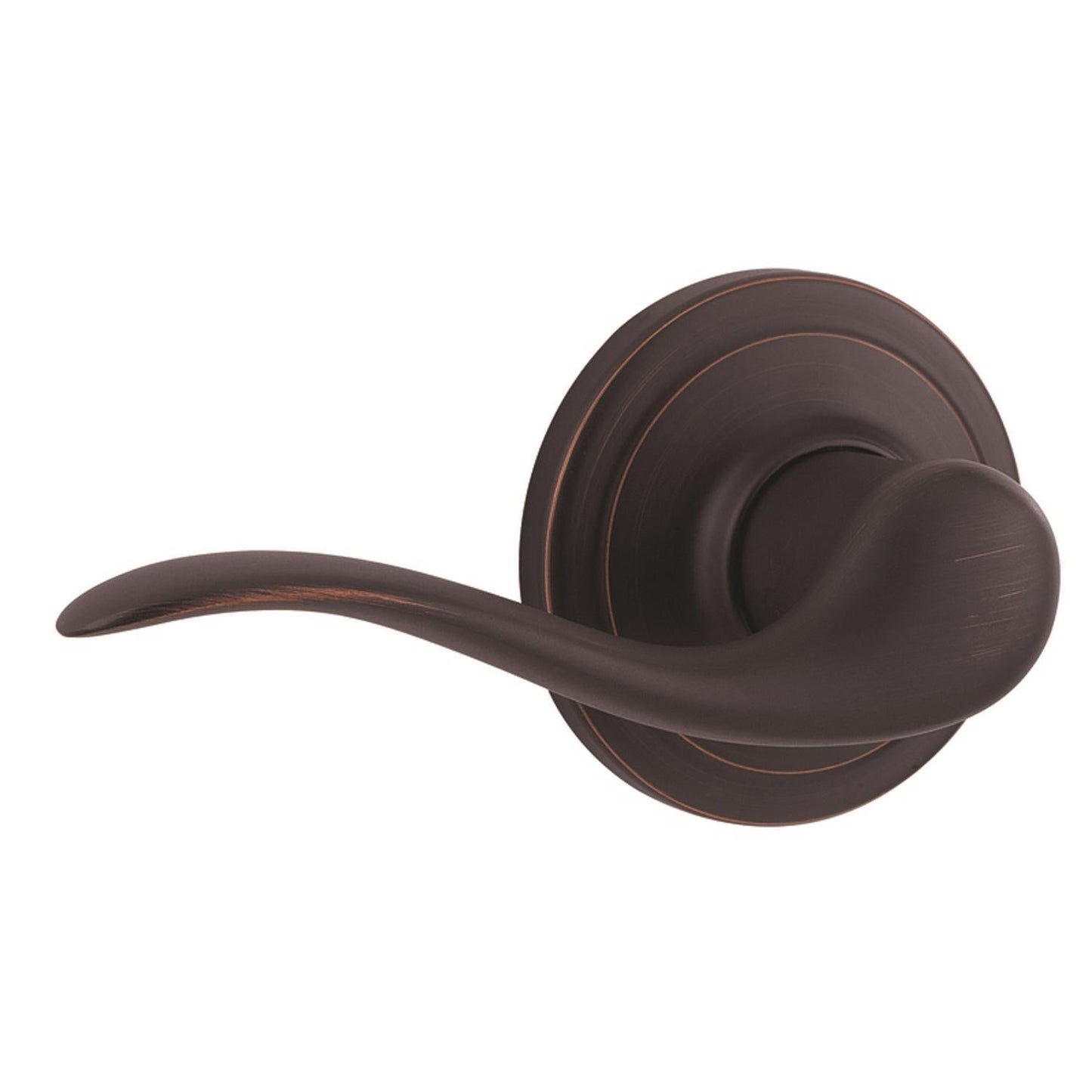 Kwikset Tustin Venetian Bronze Dummy Lever, Left-Handed