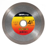 Forney 4-1/2 in. Continuous Rim Diamond Tile-Cutting Blade