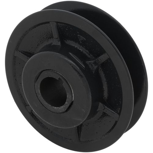 Lennox 53J96 motor - side view (Product Type: Pulley)