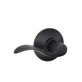 Schlage Accent Aged Bronze Passage Lockset, ANSI Grade 2, 1-3/4 in.