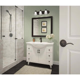 Schlage Accent Aged Bronze Passage Lockset, ANSI Grade 2, 1-3/4 in.