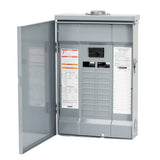 Homeline 100 Amp 20-Space 40-Circuit Outdoor Main Breaker Plug-On Neutral Load Center - Super Arbor