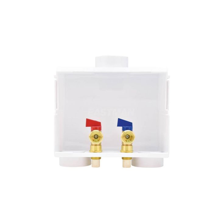 1/2 in. CPVC Dual Outlet Washing Machine Outlet Box