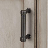 Hazelton 24 in. W x 28 in. H Framed Surface-Mount Bathroom Medicine Cabinet in Antique Grey