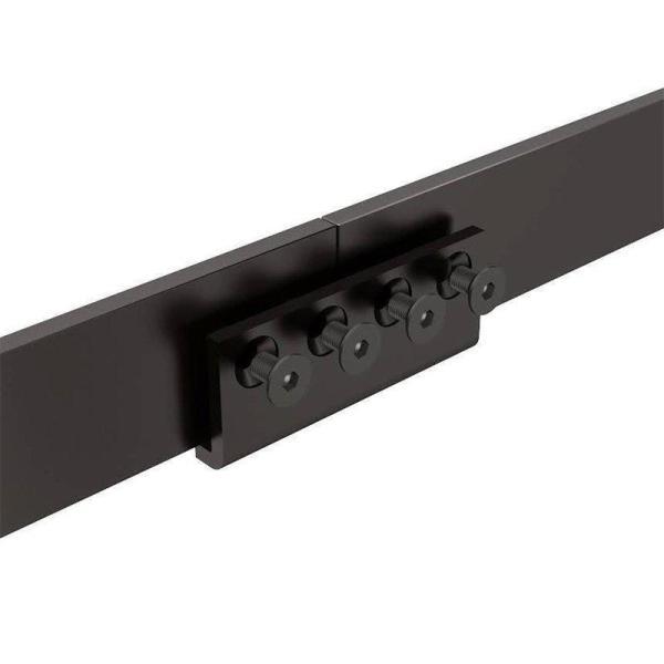16 ft. Country Sliding Standard Double Track Barn Door Hardware Kit - Super Arbor