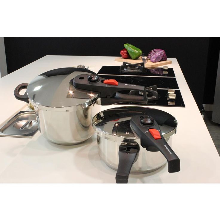 Practika Plus 6.3 Qt. Stainless Steel Stovetop Pressure Cookers