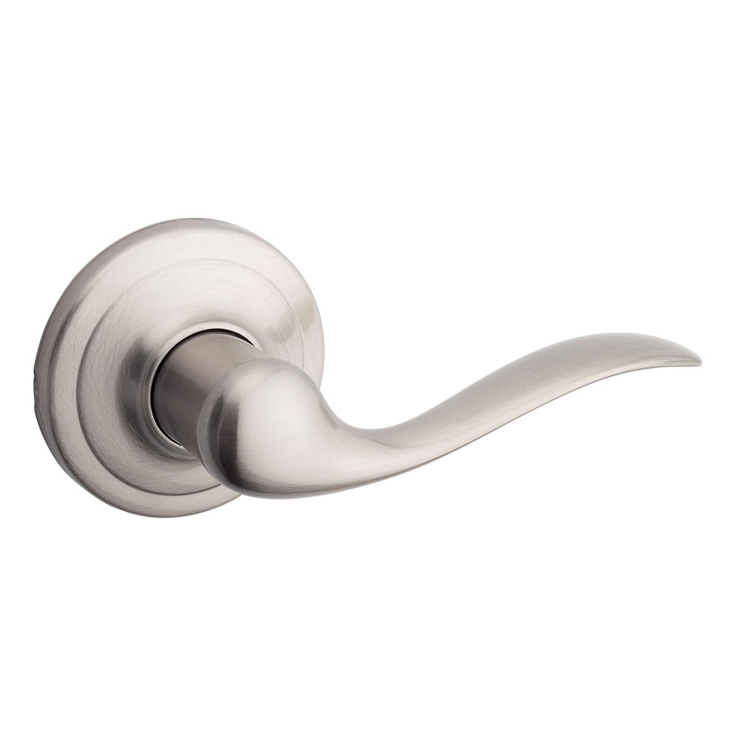 Kwikset Tustin Satin Nickel Passage Lockset, ANSI/BHMA Grade 2, 1-3/4 in.