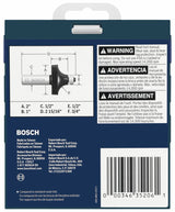 Bosch 3/4-in Carbide-Tipped Roundover Router Bit