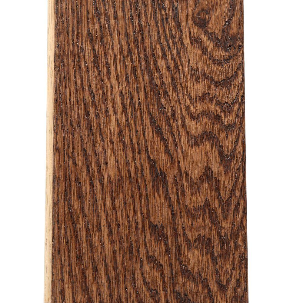 Bruce American Vintage Scraped Mocha 3/4 in. T x 5 in. W x Varying L Solid Hardwood Flooring (23.5 sq. ft. / case) - Super Arbor
