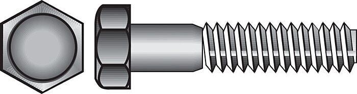 Hillman 3/8 in. Diameter x 1-1/2 in. Length Hot-Dipped Galvanized Steel Hex Bolt, 100-Pack