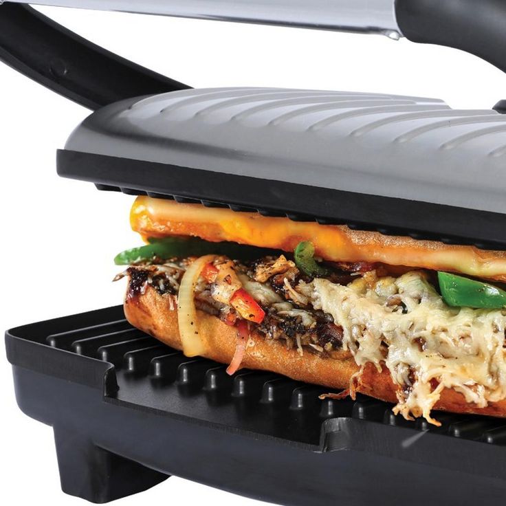 1,000-Watt Metallic Panini Press