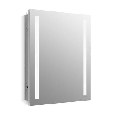 Verdera 24 in. W x 30 in. H Surface-Mount Lighted Medicine Cabinet - Super Arbor