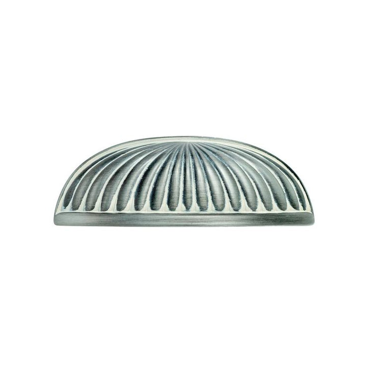 Belmont Vintage 3 in. Center-to-Center White Pewter Drawer Cup Pull