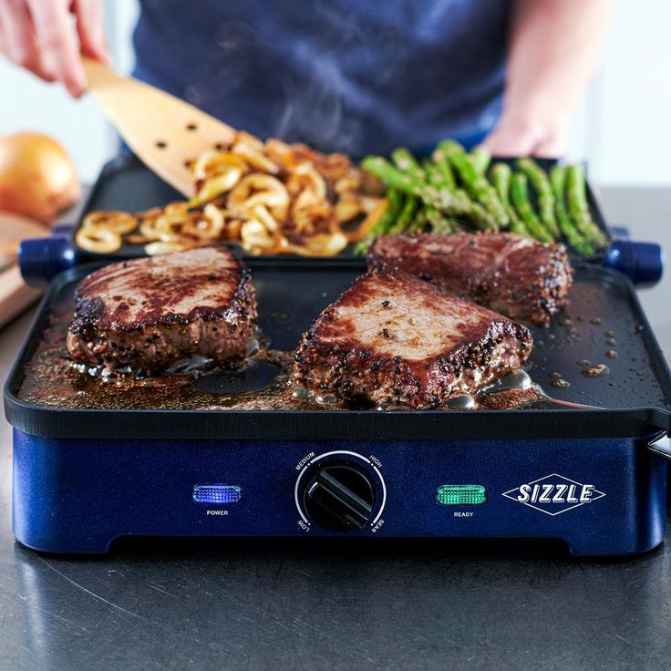 96 sq. in. Blue Diamond Aluminium Sizzle Griddle